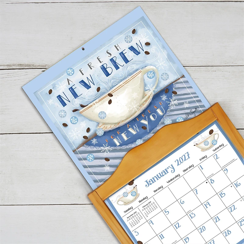 Coffee 2027 Wall Calendar - Online Only
