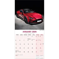 Aston Martin 2026 Wall Calendar - Online Only