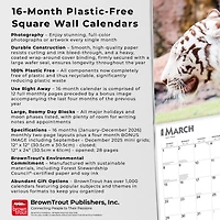 White Tigers 2026 Wall Calendar