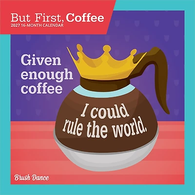 But First Coffee 2027 Mini Calendar