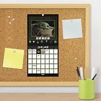 Star Wars Mandalorian Grogu Bilingual 2026 Mini Calendar
