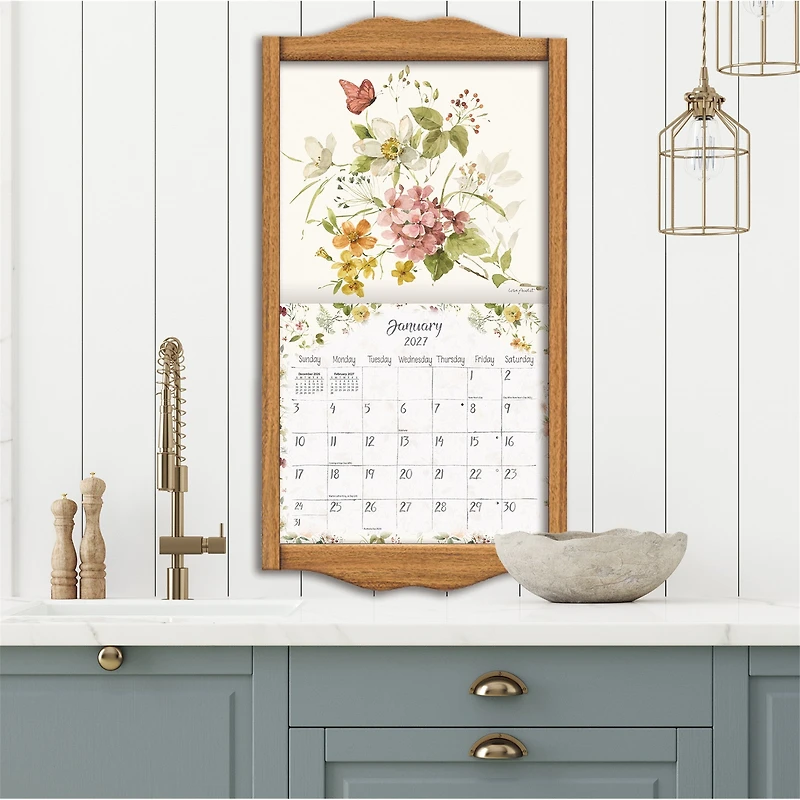 Watercolor Seasons 2027 Wall Calendar - Online Only