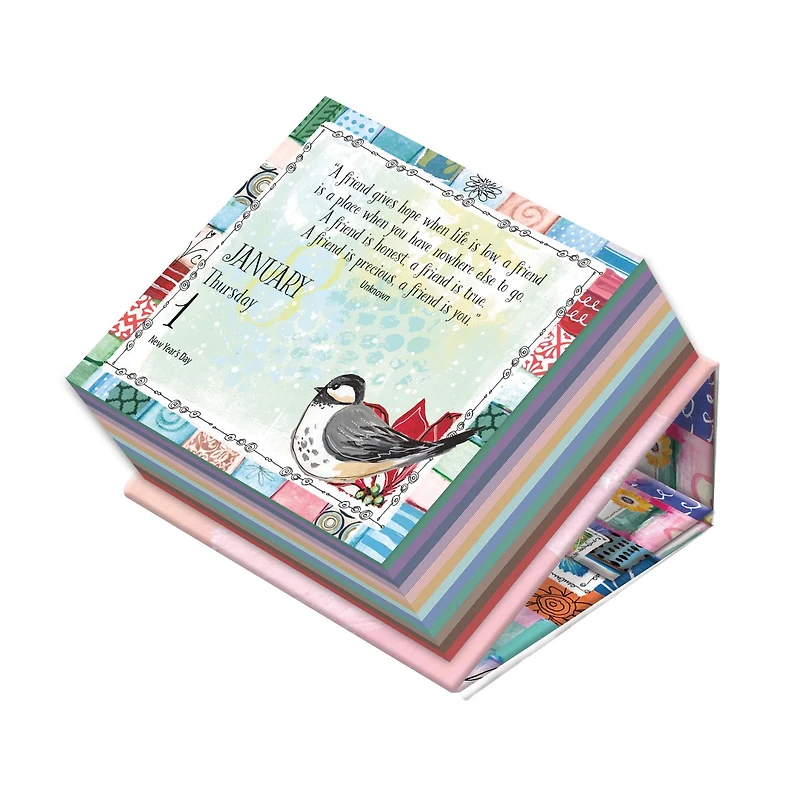 For A Dear Friend 2026 Small Box Calendar