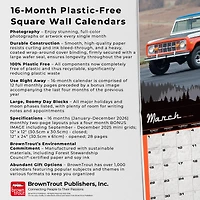 Ford Bronco 2026 Wall Calendar