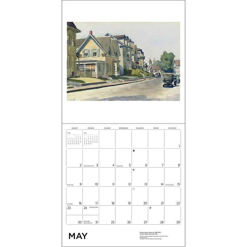 Edward Hopper 2027 Wall Calendar