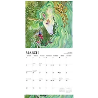 Unicorns By Sara Burrier 2026 Wall Calendar - Online Only