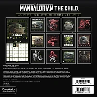Star Wars Mandalorian Grogu Bilingual 2026 Mini Calendar