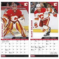 NHL Calgary Flames Bilingual 2026 Wall Calendar