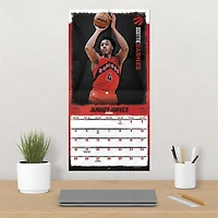 NBA Toronto Raptors Bilingual 2026 Wall Calendar