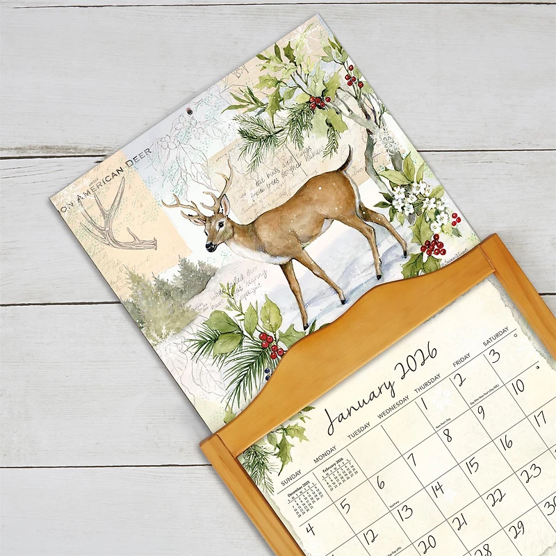Field Guide 2026 Deluxe Wall Calendar