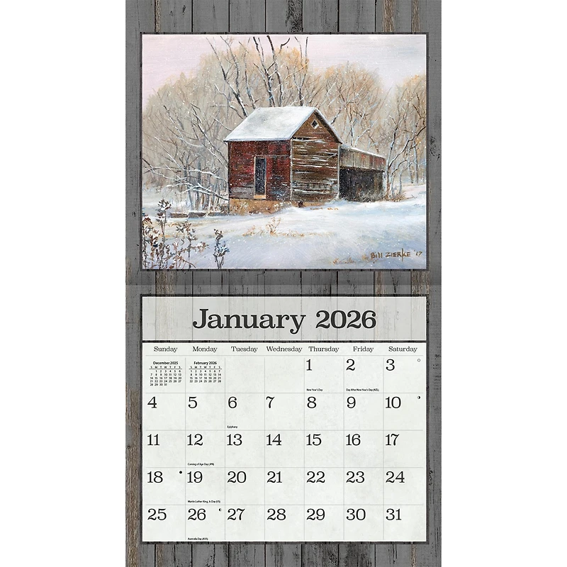 On The Farm 2026 Wall Calendar - Online Only