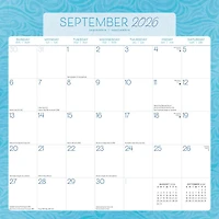Seaside Currents 2026 Wall Calendar