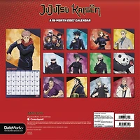 Jujutsu Kaisen 2027 Wall Calendar - Online Only