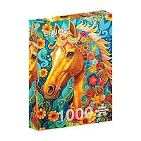 Blooming Mane 1000 Piece Puzzle - Online Only