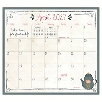 Tea 2027 Mini Magnetic Calendar - Online Only