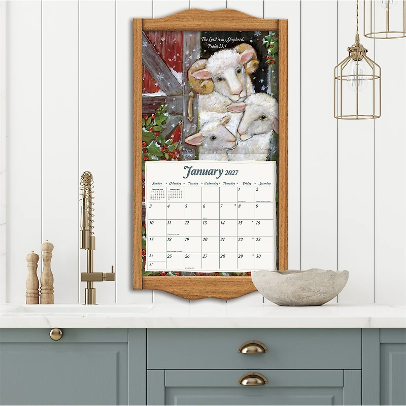 The Lord Is My Shepherd 2027 Wall Calendar