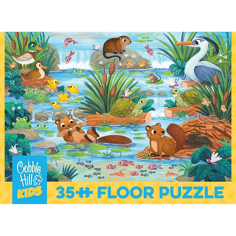 Beaver and Friends 35 Piece Floor Puzzle