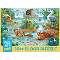 Beaver and Friends 35 Piece Floor Puzzle