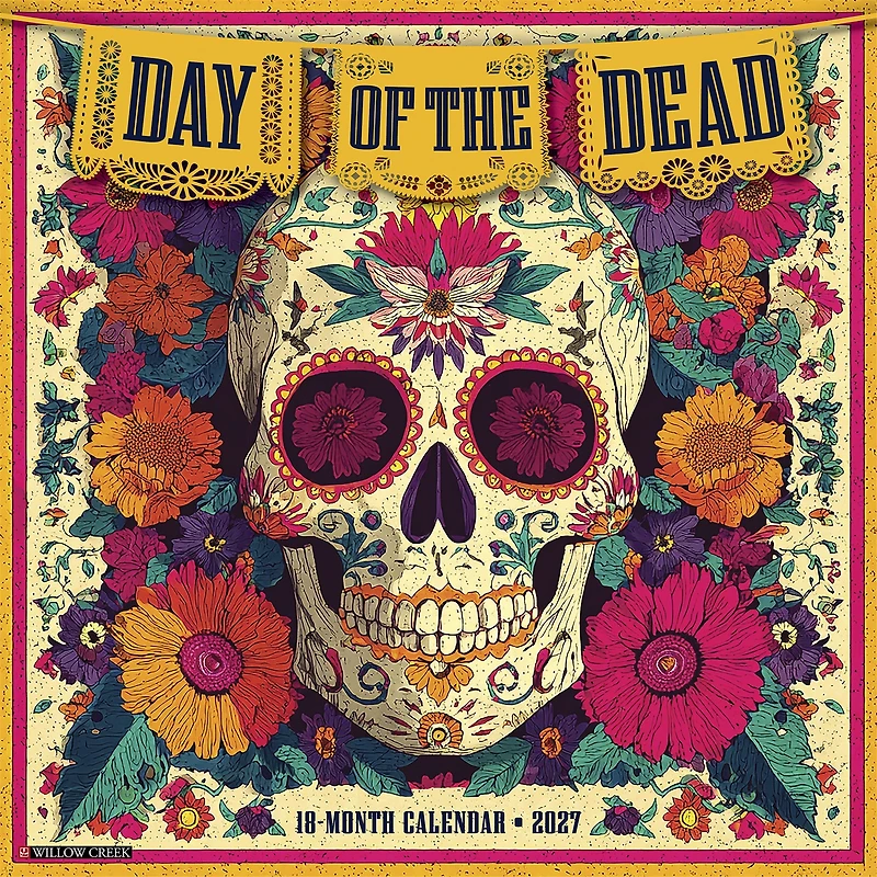 Day of the Dead 2027 Wall Calendar