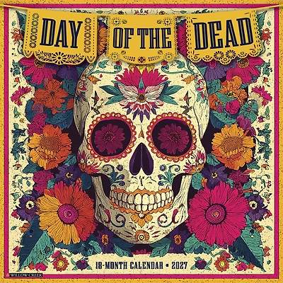 Day of the Dead 2027 Wall Calendar