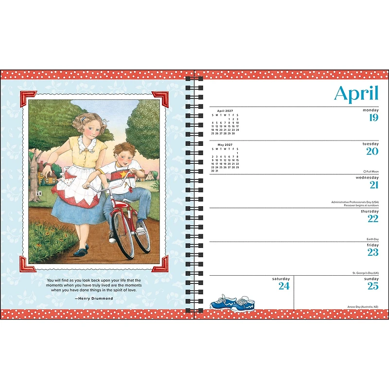 Mary Engelbreit's A Moment Here, A Memory There 2027 Engagement Calendar