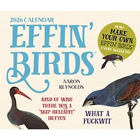 Effin' Birds 2026 Box Calendar