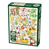 A Happy Gnome Life 1000 Piece Puzzle
