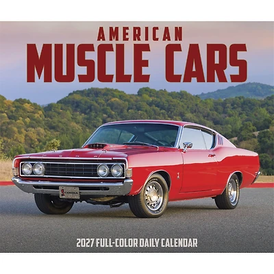 American Muscle Cars 2027 Box Calendar