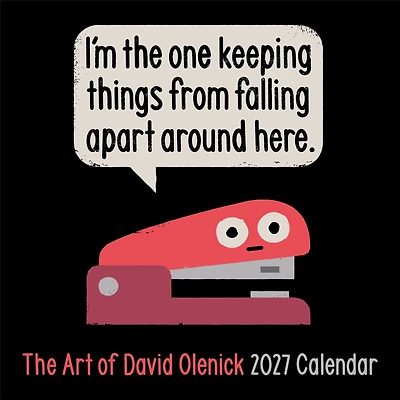 Art of David Olenick 2027 Wall Calendar - Online Only