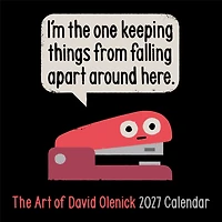 Art of David Olenick 2027 Wall Calendar - Online Only