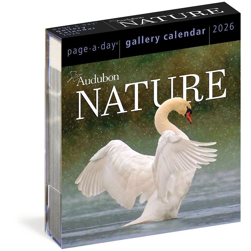 Audubon Nature Gallery 2026 Box Calendar