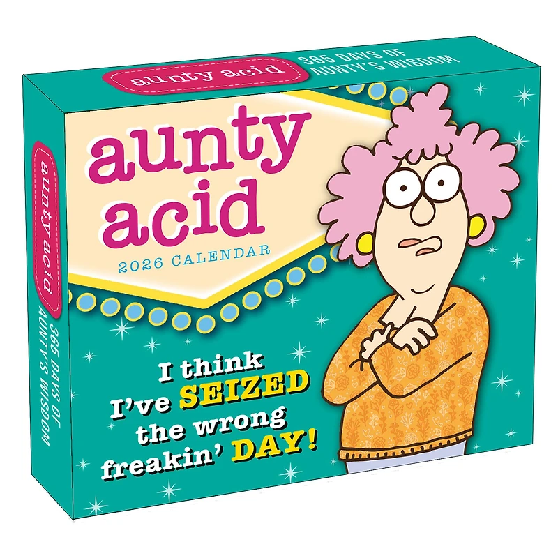 Aunty Acid 2026 Box Calendar