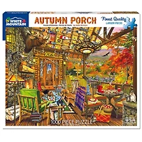 Autumn Porch 1000 Piece Puzzle