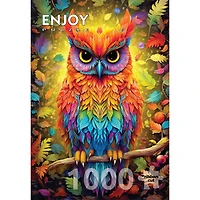 Autumnal Owl 1000 Piece Puzzle - Online Only