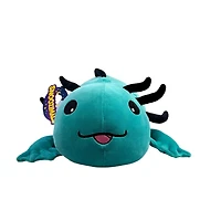 Axolotl Teal Snoozimal 20in Plush