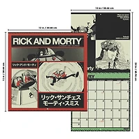Rick and Morty 2027 Wall Calendar