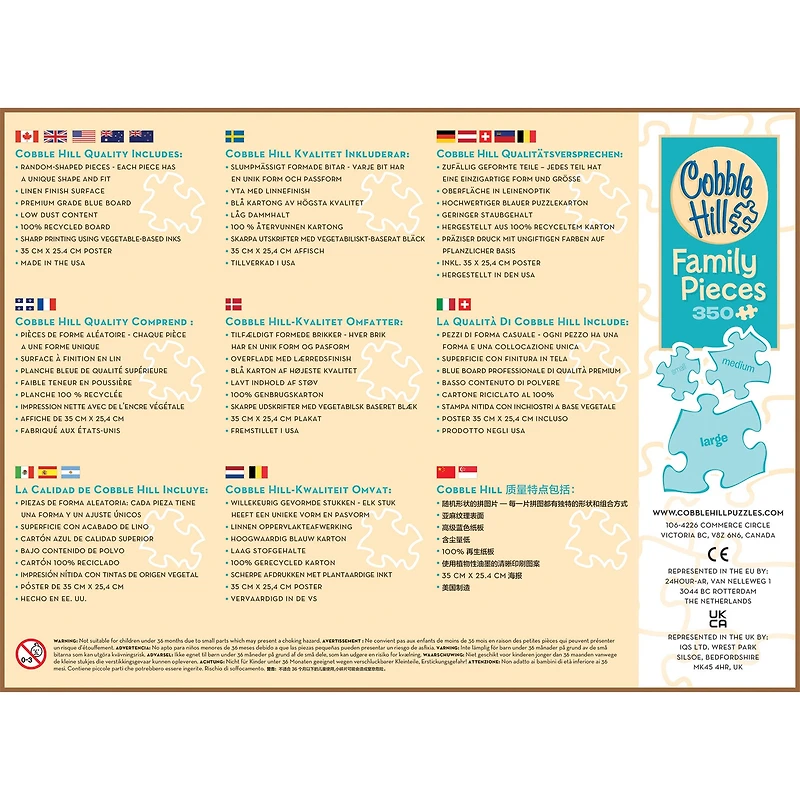 Happy Easter 350 Piece Puzzle - Online Only