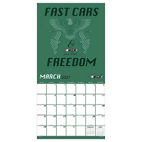 NASCAR Born to Go Fast 2027 Wall Calendar
