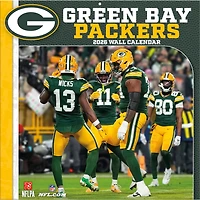 NFL Green Bay Packers 2026 Wall Calendar