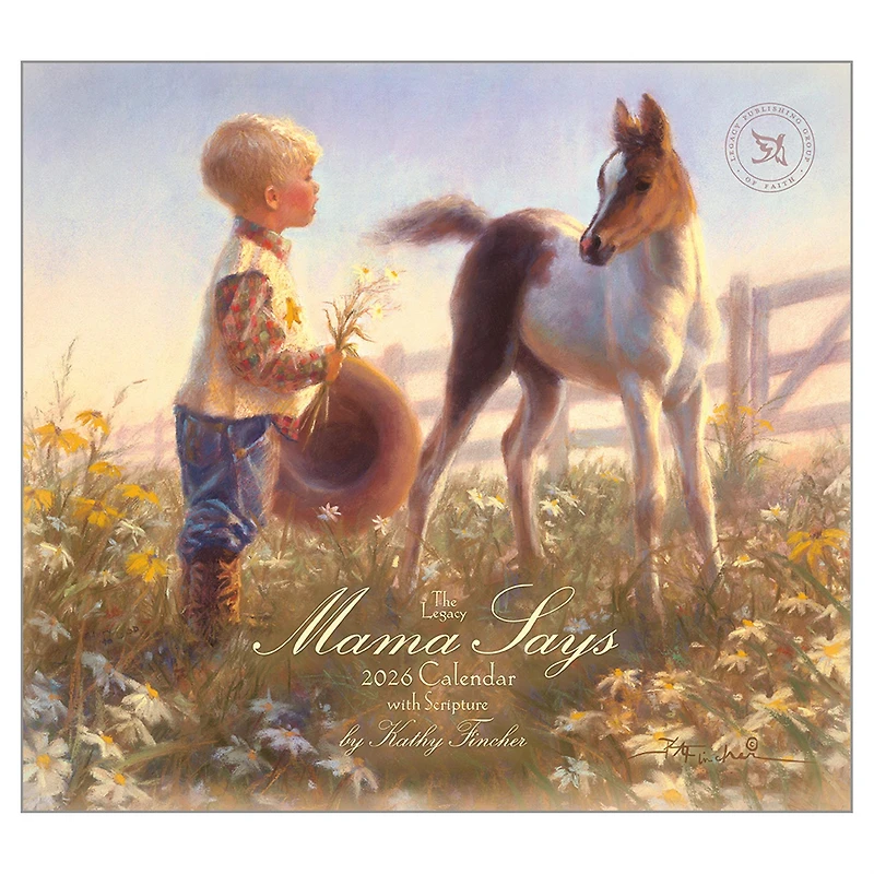 Mama Says 2026 Deluxe Wall Calendar - Online Only