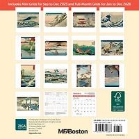 MFA Japanese Woodblocks Mini 2026 Calendar