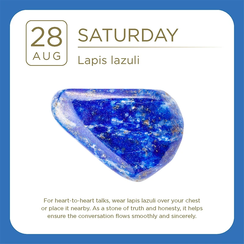 Crystal 2027 Box Calendar