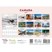 Canada Multi-Language 2027 Wall Calendar
