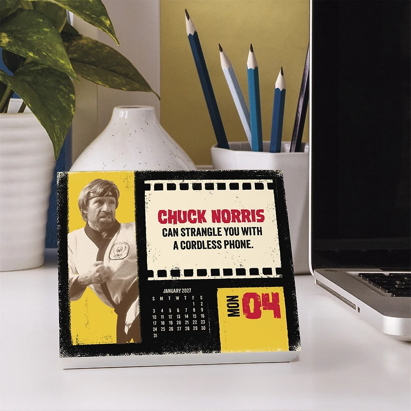 Chuck Norris 2027 Box Calendar
