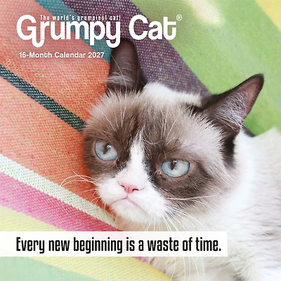 Grumpy Cat 2027 Mini Calendar