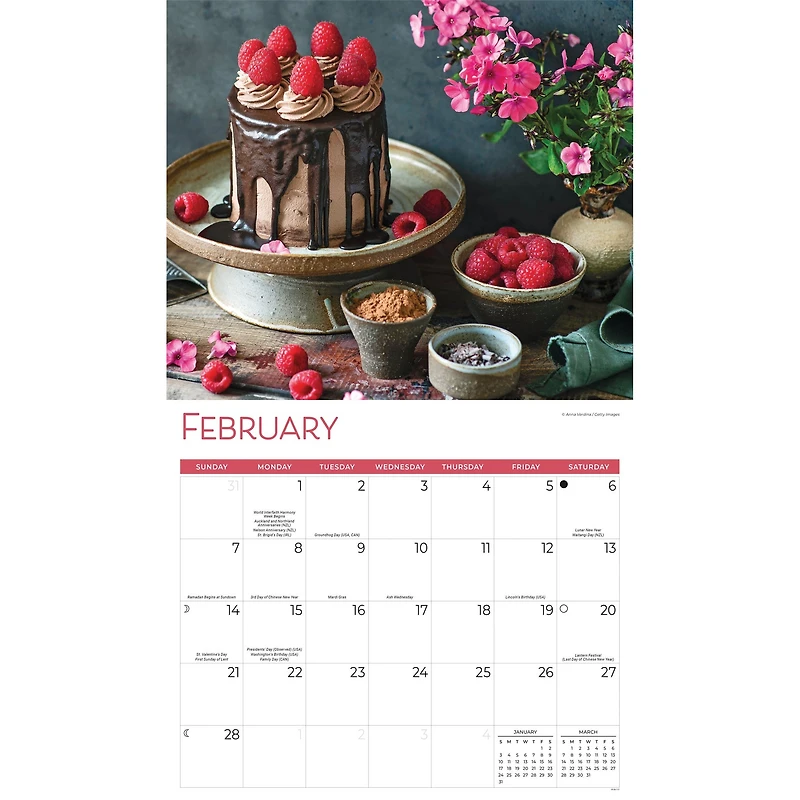Kitchen 2027 Wall Calendar