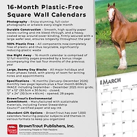 Clydesdales 2026 Wall Calendar - Online Only