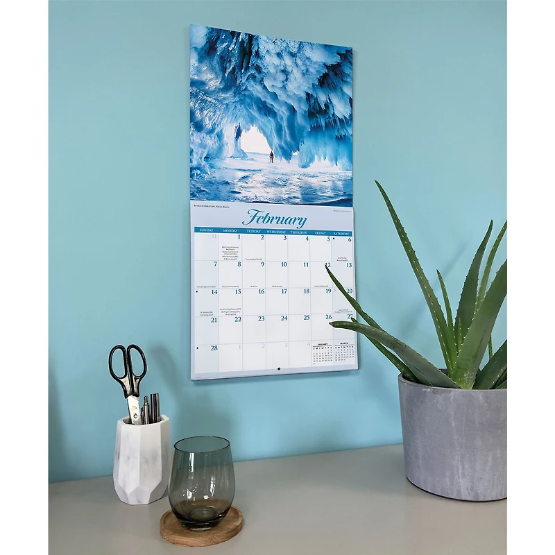 Nature's Wonders 2027 Wall Calendar