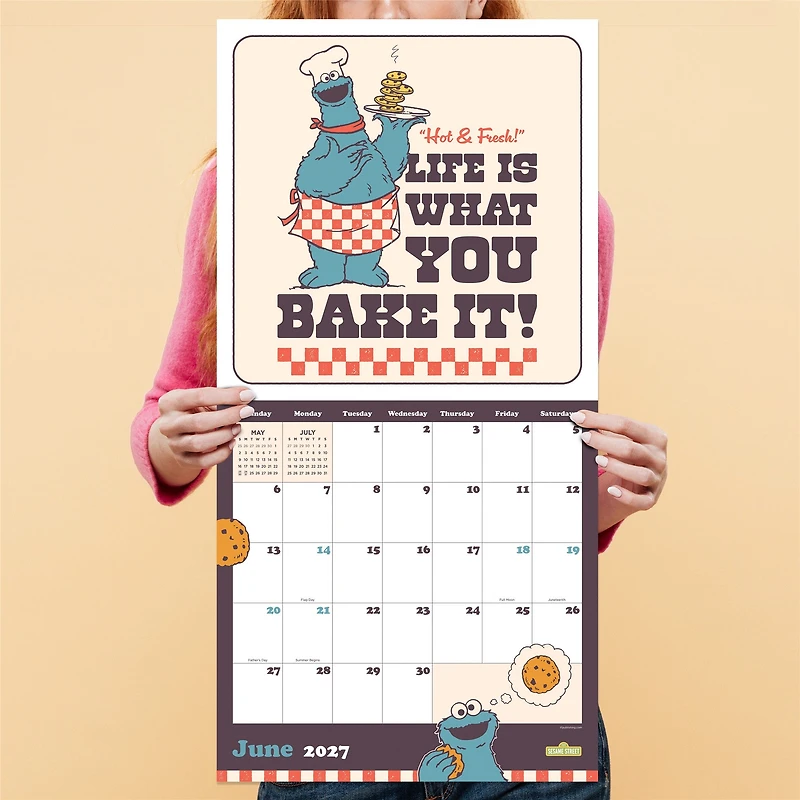Sesame Street 2027 Wall Calendar