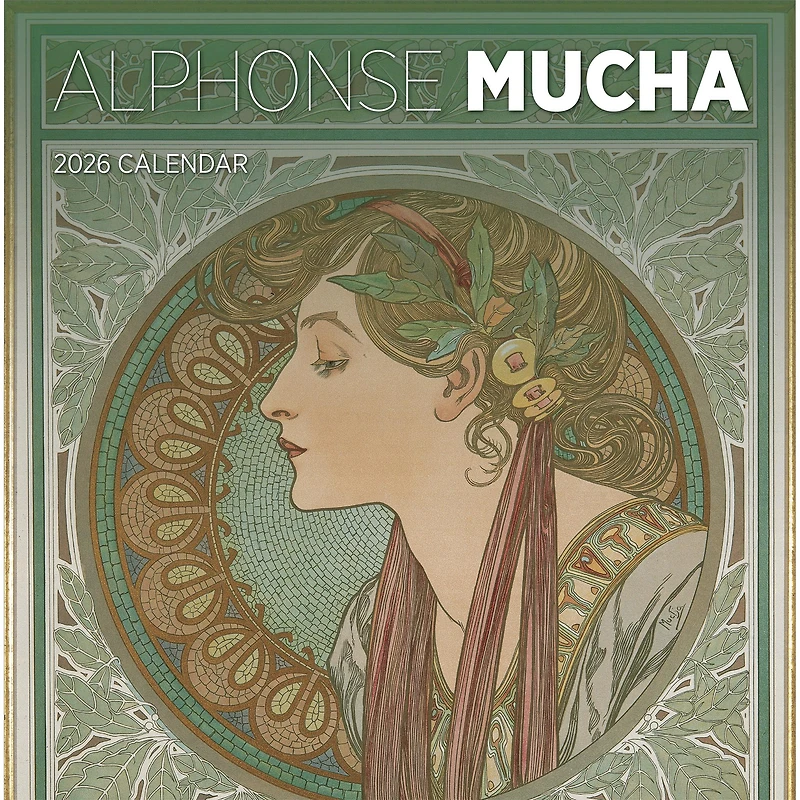 Alphonse Mucha 2026 Wall Calendar